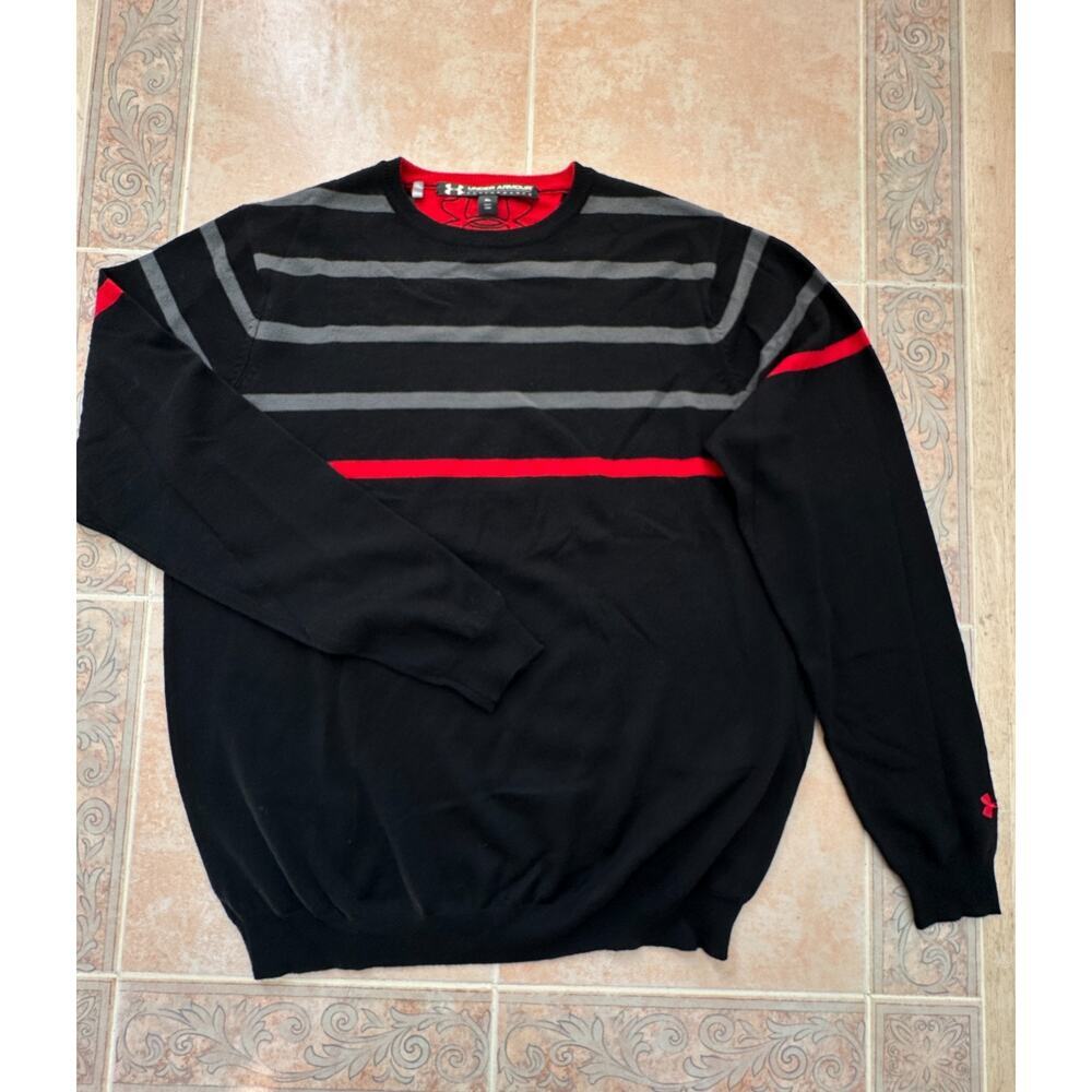 Under Armour Light to Medium Merino Wool Pullover Sweater‎ Knit men size XL